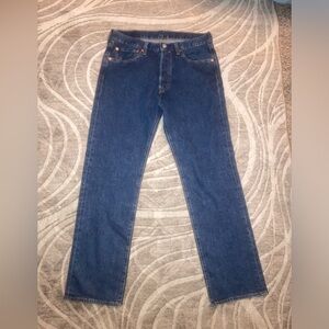 Levi's Men's Straight Blue Jeans